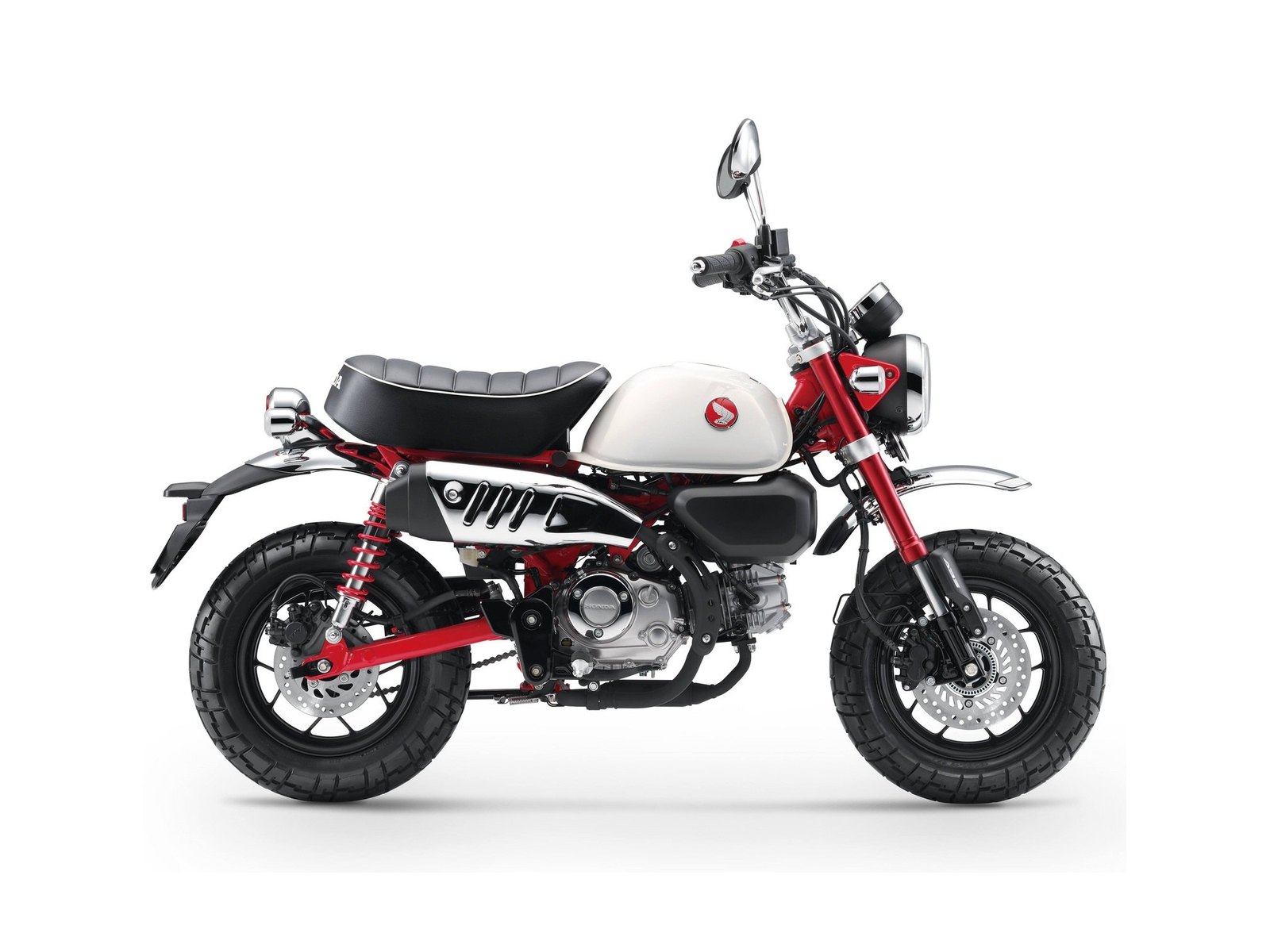Mini Motorrad: Honda Monkey 125 Kleinmotorrad mit Strassenzulassung